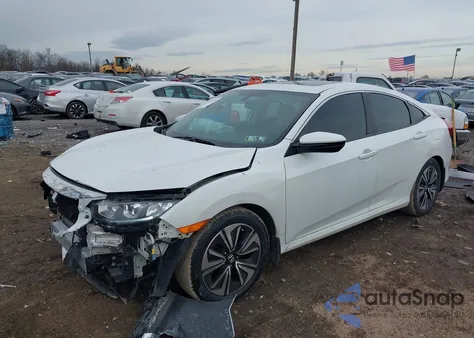 2016 Honda Civic Ex-L z USA, uszkodzony, nr VIN 2HGFC1F79GH659195